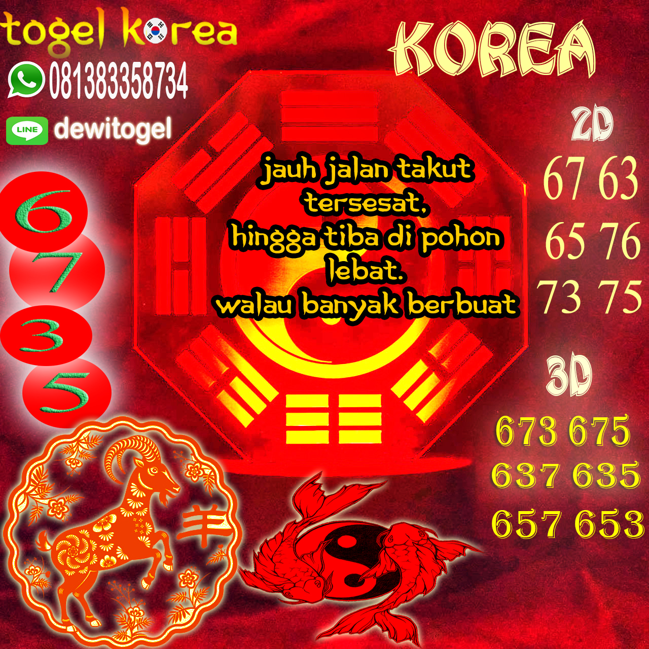 PREDIKSI JITU KOREA (KOR) 10 AGUSTUS 2020